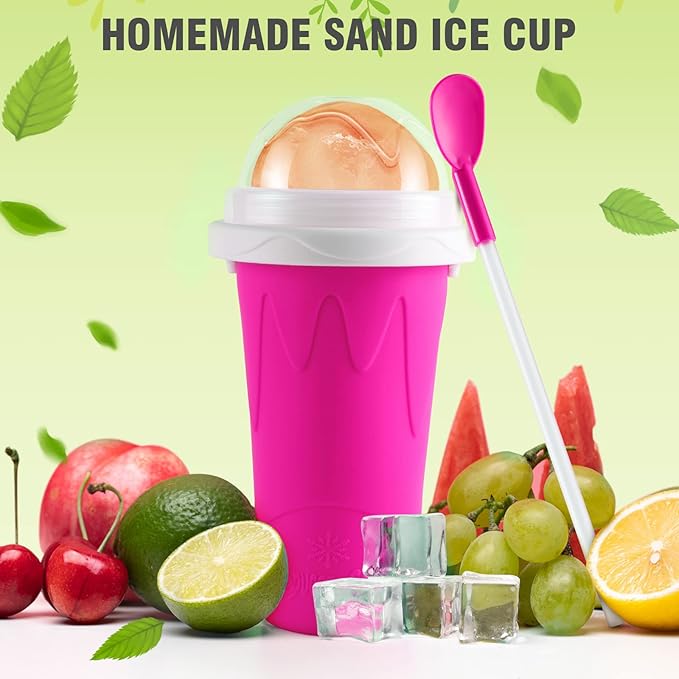 Slushy ice maker cup